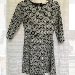 Black and White business dress